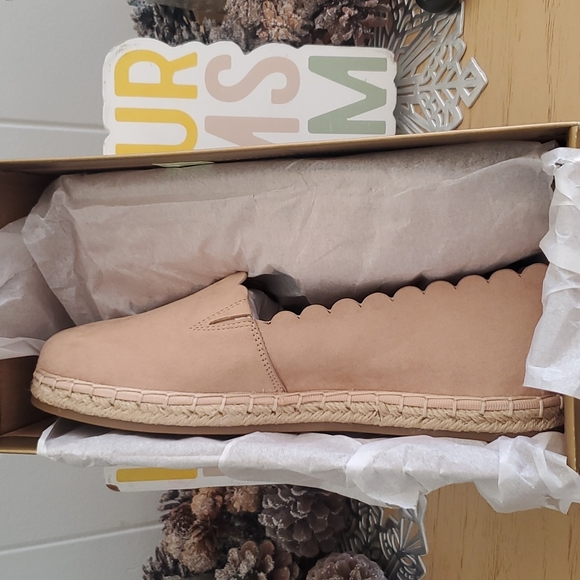 Charter Club Women's Joliee Blush Micro Flat Shoes Size 8M - Picture 1 of 10